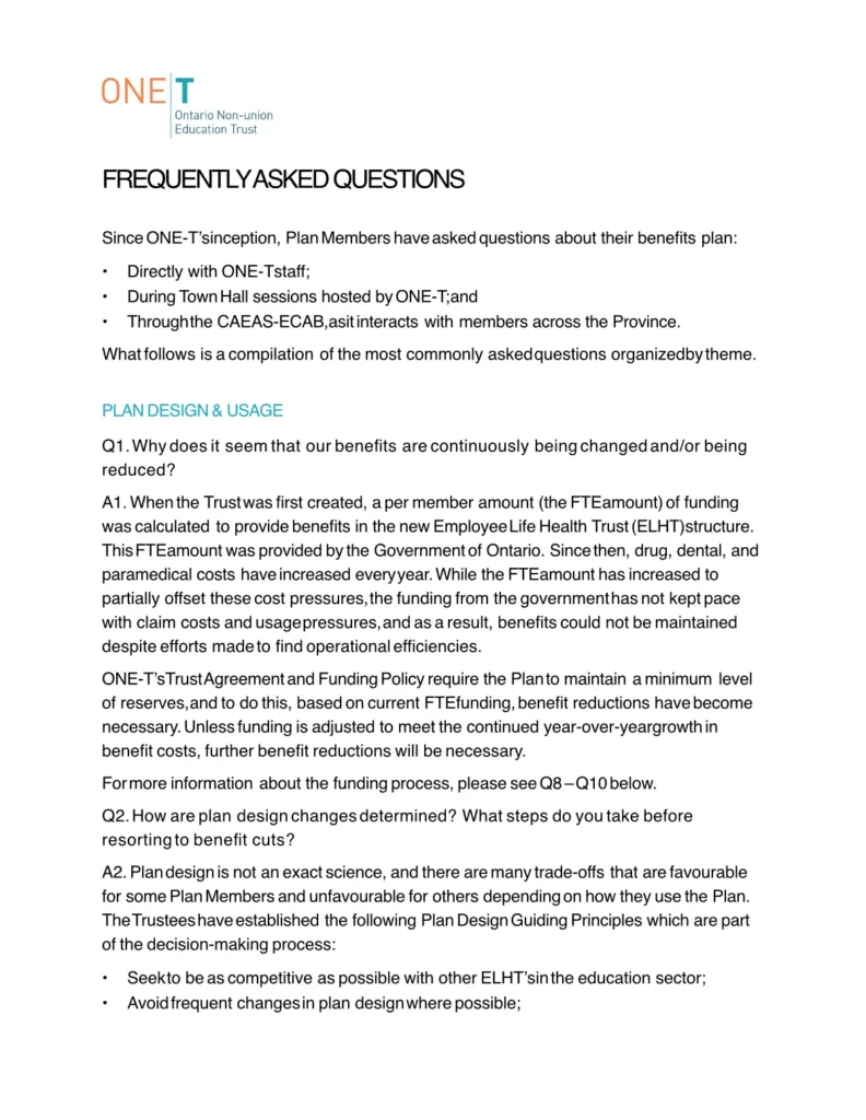 FAQ Screenshot - CAEAS-ECAB - EN